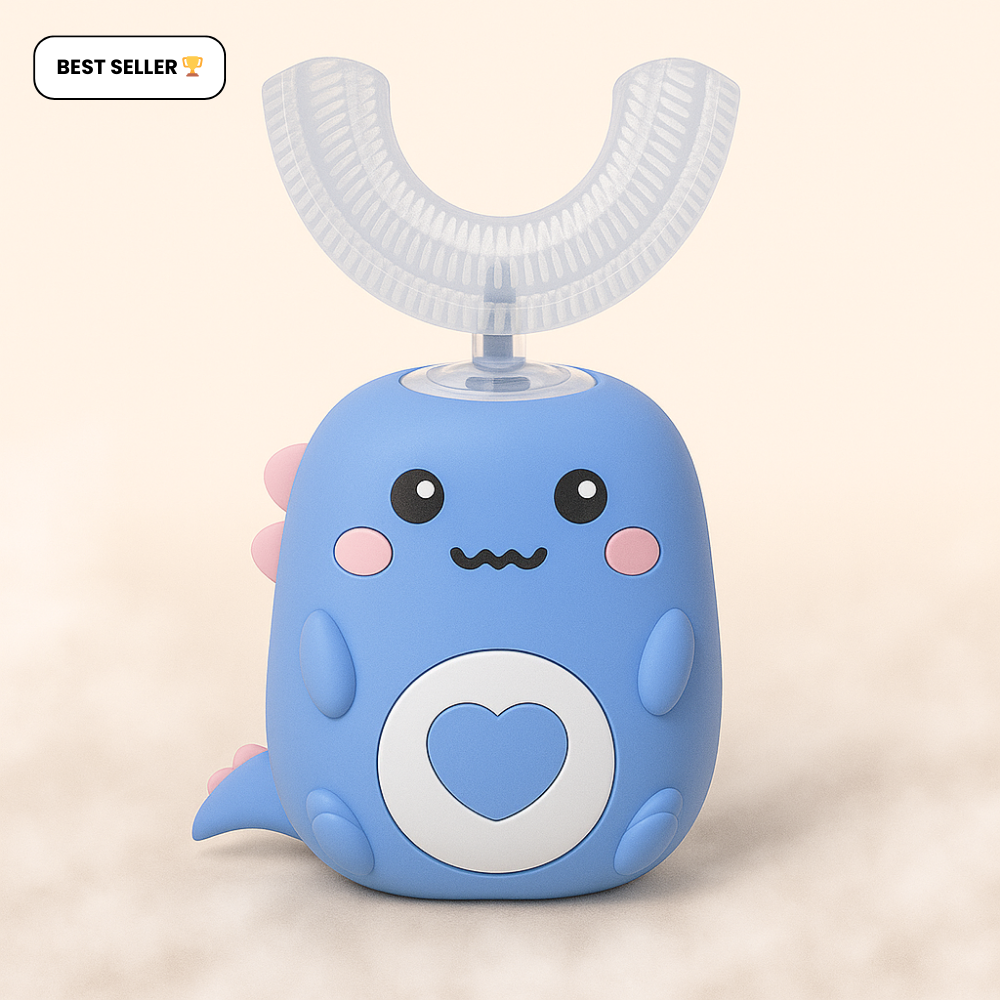 KiddieCare™-Shaped 360º Ultrasonic Toothbrush