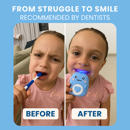 KiddieCare™-Shaped 360º Ultrasonic Toothbrush