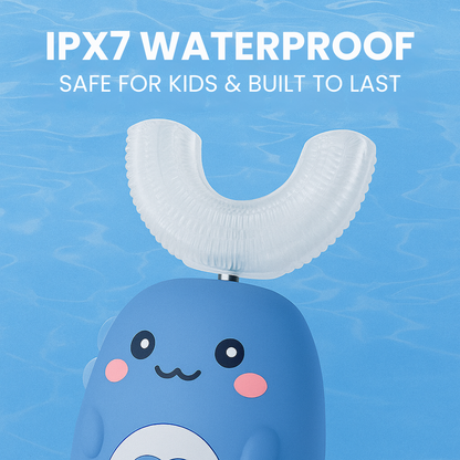 KiddieCare™-Shaped 360º Ultrasonic Toothbrush