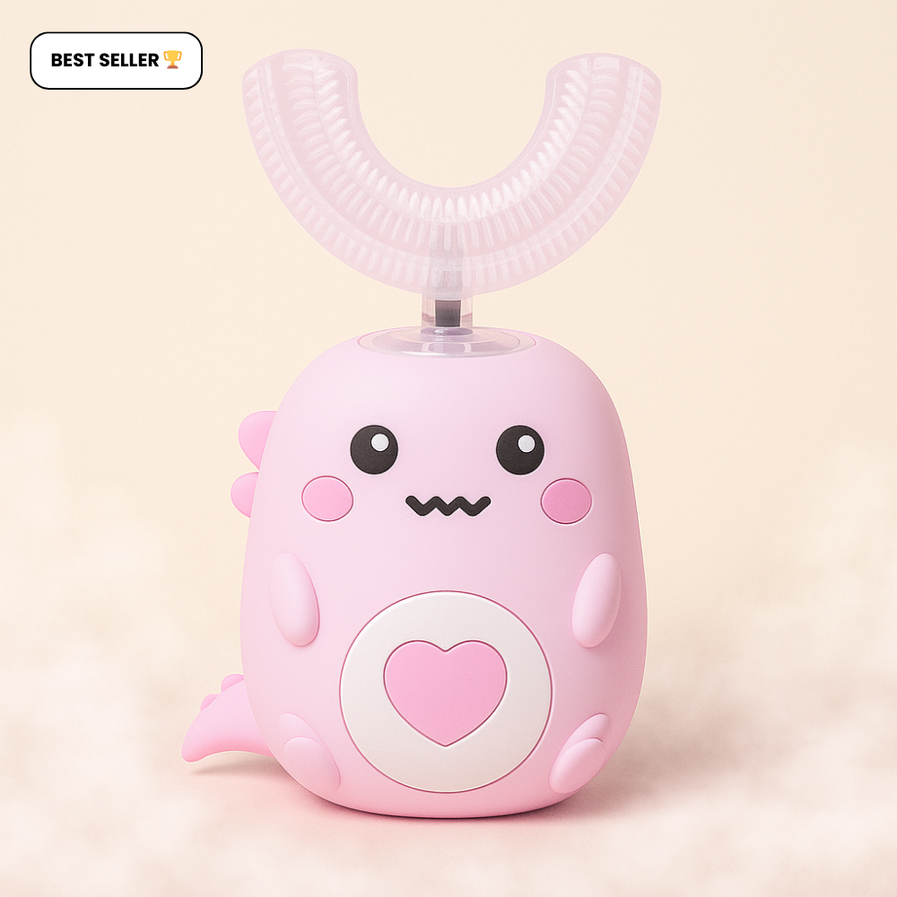 KiddieCare™-Shaped 360º Ultrasonic Toothbrush