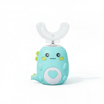 U-Shaped Baby Toothbrush – 360° Silicone Electric Toothbrush for Kids