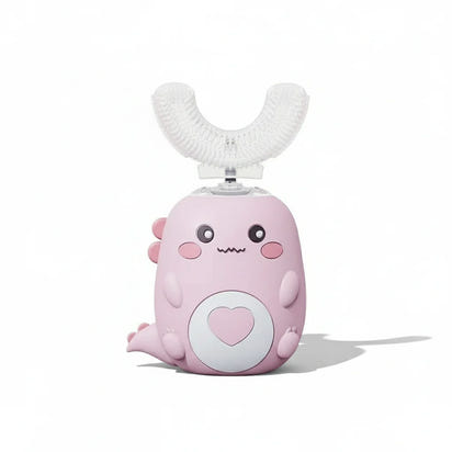 U-Shaped Baby Toothbrush – 360° Silicone Electric Toothbrush for Kids