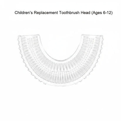 U-Shaped Baby Toothbrush – 360° Silicone Electric Toothbrush for Kids