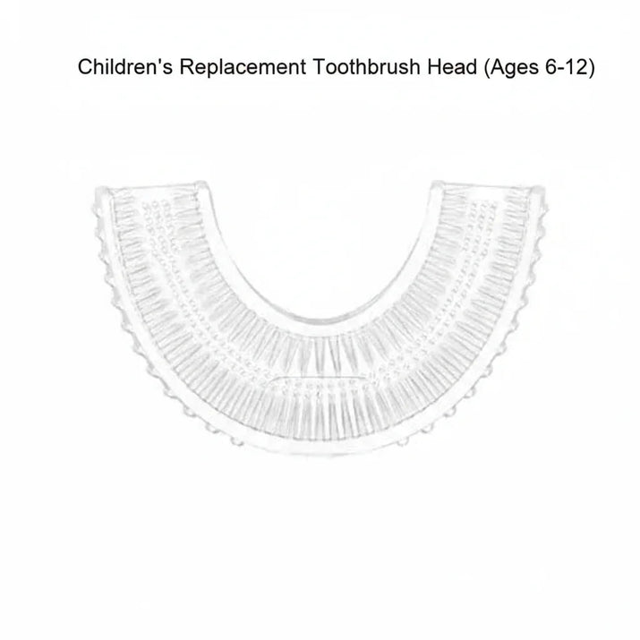 U-Shaped Baby Toothbrush – 360° Silicone Electric Toothbrush for Kids