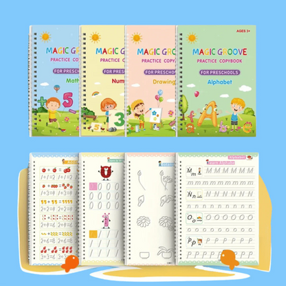 MagicTrace– Reusable Writing Practice Book