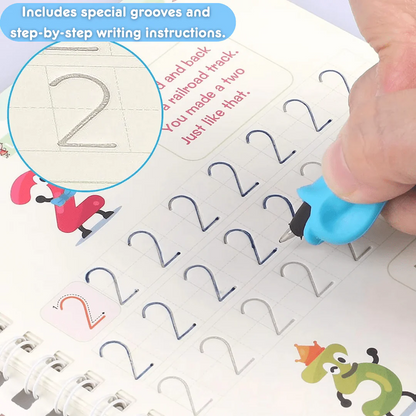 MagicTrace– Reusable Writing Practice Book