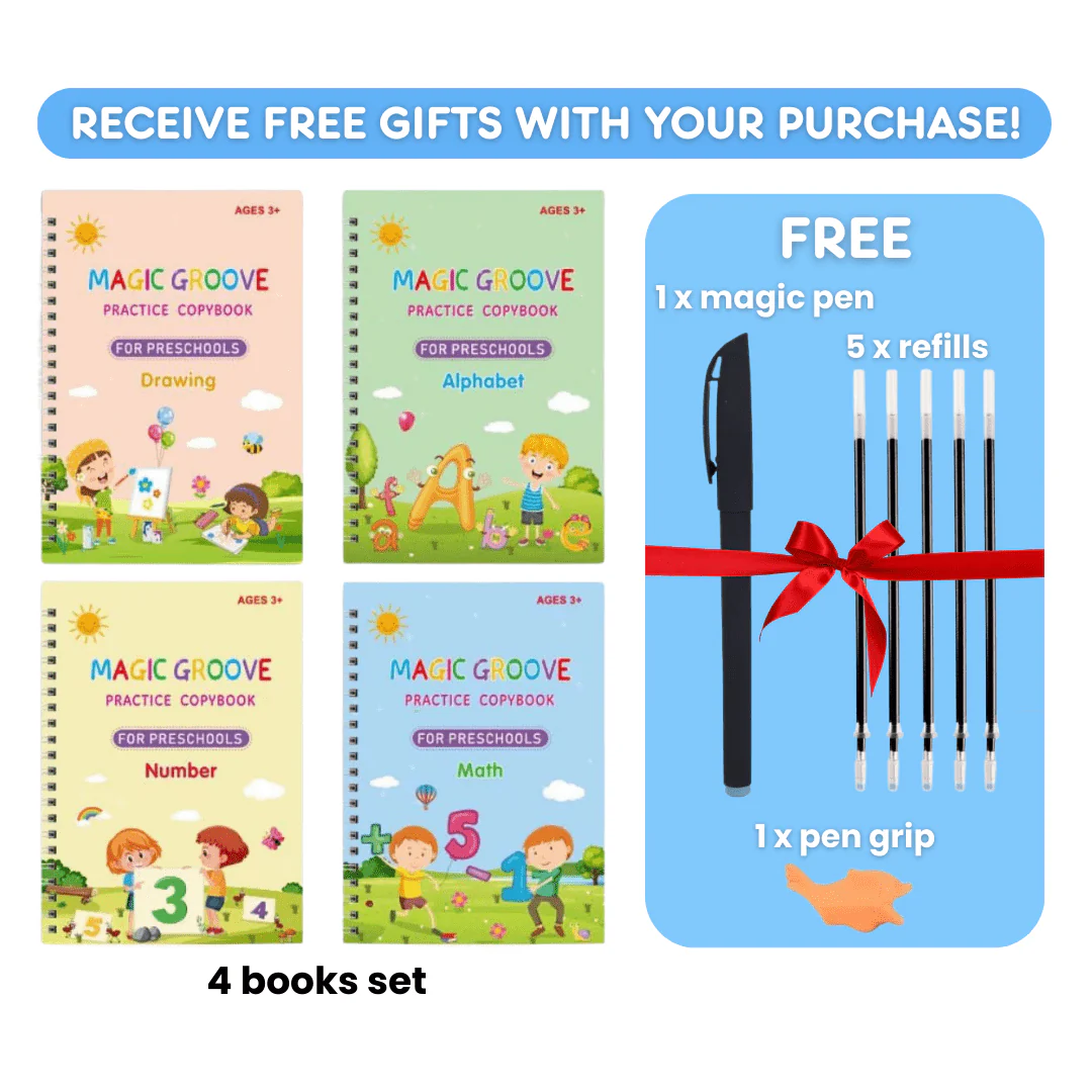 MagicTrace– Reusable Writing Practice Book