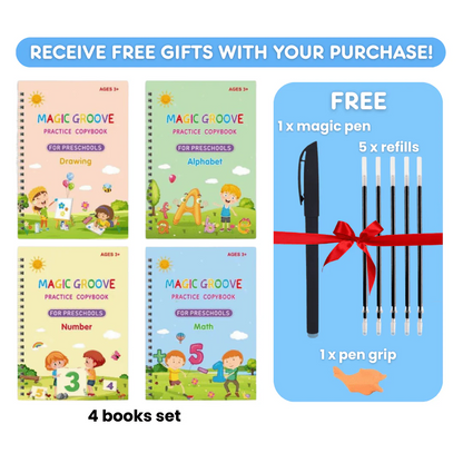 MagicTrace– Reusable Writing Practice Book