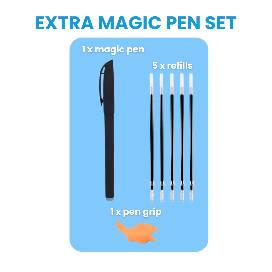 MagicTrace– Reusable Writing Practice Book
