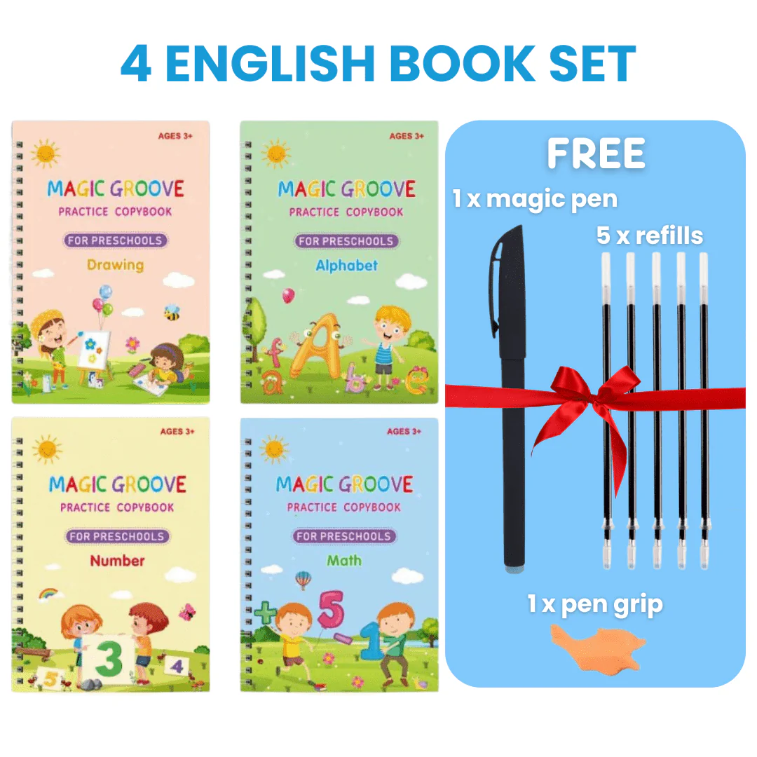 MagicTrace– Reusable Writing Practice Book