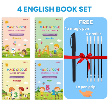 MagicTrace– Reusable Writing Practice Book