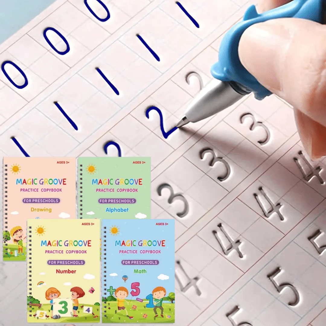 MagicTrace– Reusable Writing Practice Book